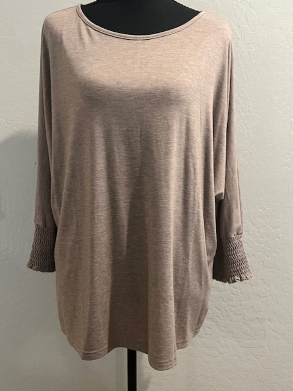 Dokotoo Women's Tops 3/4 Sleeve T-Shirt Crewneck XL